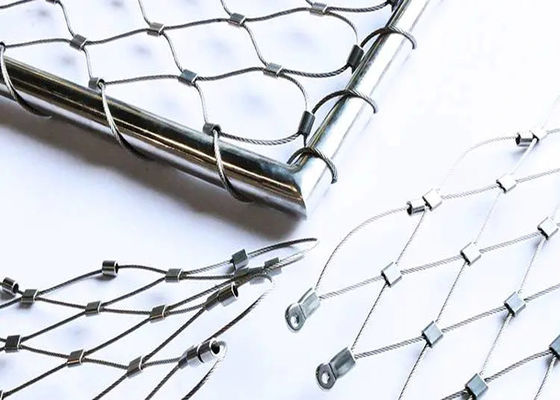 Sterk Duurzaam 316 roestvrij staal draad touwnet Voor dierensluiting