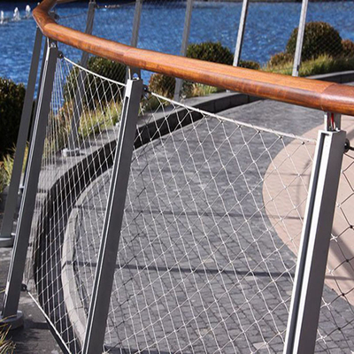 Ss van de brugtrap Kabelnetwerk 1.5mm Draaddiameter