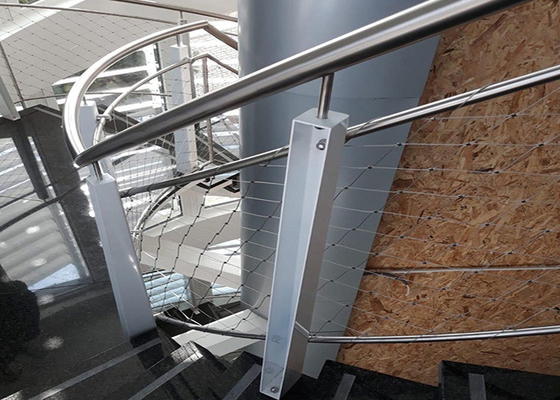 Eco Vriendschappelijke Architecturale Draad Mesh Sus 304 2,0 het Gat van Mm 60*60 Mm