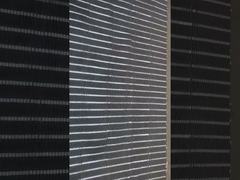 AISI 304 316 Architectonisch Flexibel Webnet Roestvrijstalen huls Touwgaas 2,0 mm draad 60 * 60 mm gat