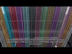 Aluminium keten gordijn