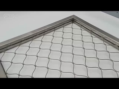 Roestvrijstalen snap knabbelende touwnet