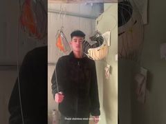 Roestvrij staal touw netzak